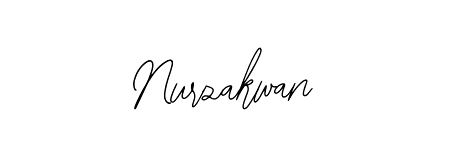 Use a signature maker to create a handwritten signature online. With this signature software, you can design (Bearetta-2O07w) your own signature for name Nurzakwan. Nurzakwan signature style 12 images and pictures png