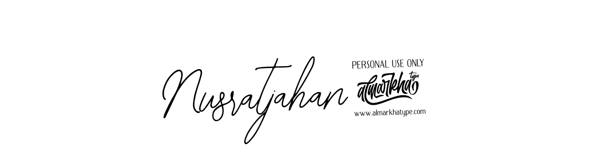 Similarly Bearetta-2O07w is the best handwritten signature design. Signature creator online .You can use it as an online autograph creator for name Nusratjahan2. Nusratjahan2 signature style 12 images and pictures png
