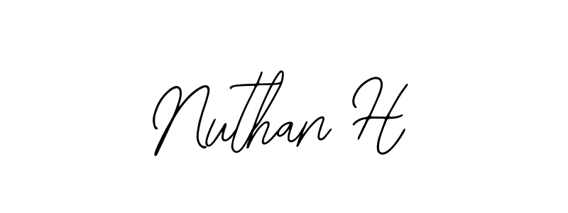 Once you've used our free online signature maker to create your best signature Bearetta-2O07w style, it's time to enjoy all of the benefits that Nuthan H name signing documents. Nuthan H signature style 12 images and pictures png