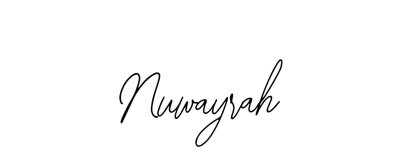 Similarly Bearetta-2O07w is the best handwritten signature design. Signature creator online .You can use it as an online autograph creator for name Nuwayrah. Nuwayrah signature style 12 images and pictures png