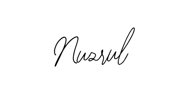 How to Draw Nuzrul signature style? Bearetta-2O07w is a latest design signature styles for name Nuzrul. Nuzrul signature style 12 images and pictures png