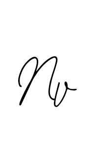 Make a beautiful signature design for name Nv. With this signature (Bearetta-2O07w) style, you can create a handwritten signature for free. Nv signature style 12 images and pictures png