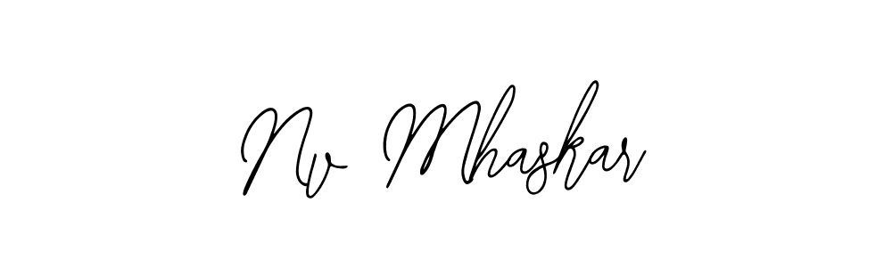 Here are the top 10 professional signature styles for the name Nv Mhaskar. These are the best autograph styles you can use for your name. Nv Mhaskar signature style 12 images and pictures png