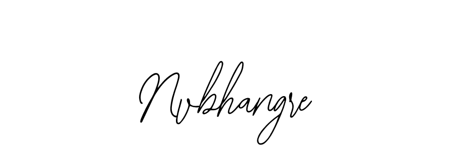 Here are the top 10 professional signature styles for the name Nvbhangre. These are the best autograph styles you can use for your name. Nvbhangre signature style 12 images and pictures png