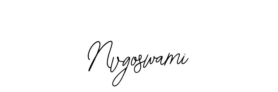 The best way (Bearetta-2O07w) to make a short signature is to pick only two or three words in your name. The name Nvgoswami include a total of six letters. For converting this name. Nvgoswami signature style 12 images and pictures png