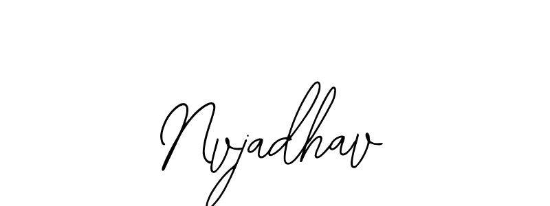 Here are the top 10 professional signature styles for the name Nvjadhav. These are the best autograph styles you can use for your name. Nvjadhav signature style 12 images and pictures png