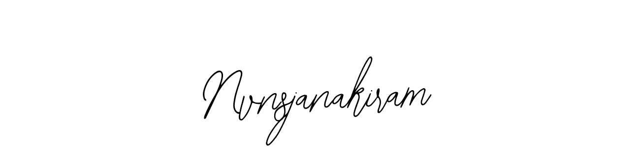 Design your own signature with our free online signature maker. With this signature software, you can create a handwritten (Bearetta-2O07w) signature for name Nvnsjanakiram. Nvnsjanakiram signature style 12 images and pictures png