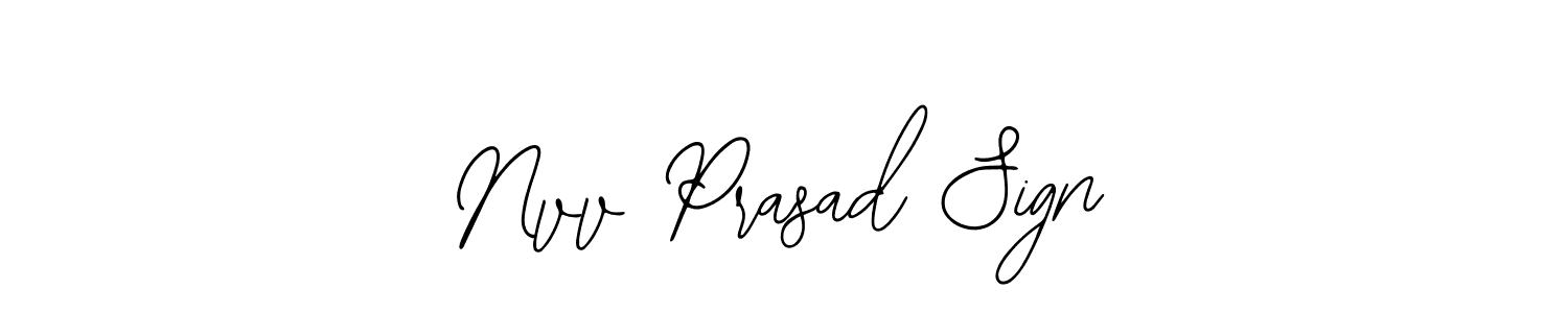 Make a beautiful signature design for name Nvv Prasad Sign. Use this online signature maker to create a handwritten signature for free. Nvv Prasad Sign signature style 12 images and pictures png