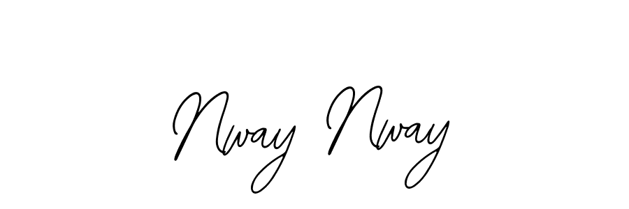 How to Draw Nway Nway signature style? Bearetta-2O07w is a latest design signature styles for name Nway Nway. Nway Nway signature style 12 images and pictures png