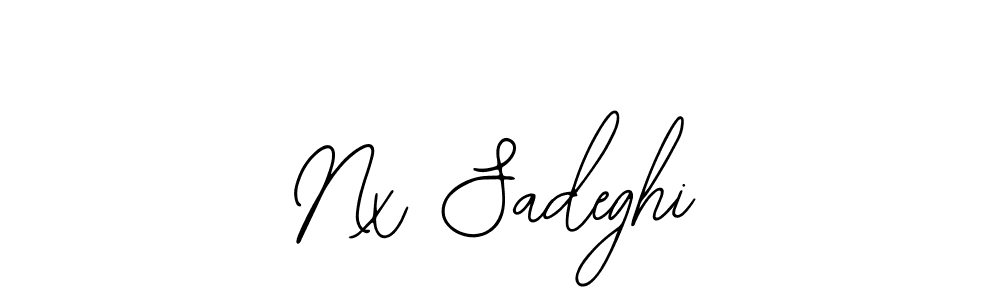 Make a beautiful signature design for name Nx Sadeghi. With this signature (Bearetta-2O07w) style, you can create a handwritten signature for free. Nx Sadeghi signature style 12 images and pictures png