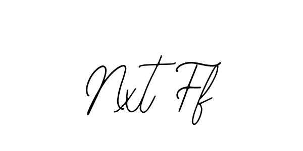 How to make Nxt Ff signature? Bearetta-2O07w is a professional autograph style. Create handwritten signature for Nxt Ff name. Nxt Ff signature style 12 images and pictures png