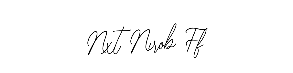 Also we have Nxt Nirob Ff name is the best signature style. Create professional handwritten signature collection using Bearetta-2O07w autograph style. Nxt Nirob Ff signature style 12 images and pictures png