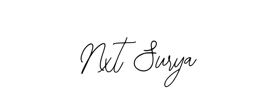 How to make Nxt Surya signature? Bearetta-2O07w is a professional autograph style. Create handwritten signature for Nxt Surya name. Nxt Surya signature style 12 images and pictures png