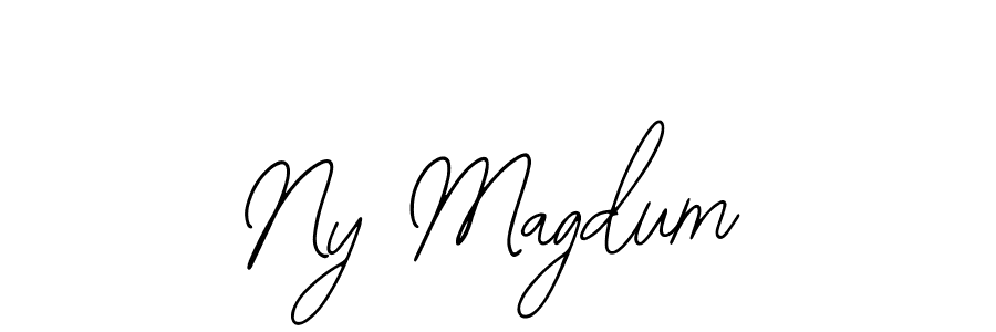 The best way (Bearetta-2O07w) to make a short signature is to pick only two or three words in your name. The name Ny Magdum include a total of six letters. For converting this name. Ny Magdum signature style 12 images and pictures png