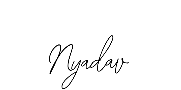 Make a beautiful signature design for name Nyadav. Use this online signature maker to create a handwritten signature for free. Nyadav signature style 12 images and pictures png