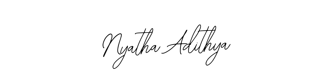 How to Draw Nyatha Adithya signature style? Bearetta-2O07w is a latest design signature styles for name Nyatha Adithya. Nyatha Adithya signature style 12 images and pictures png