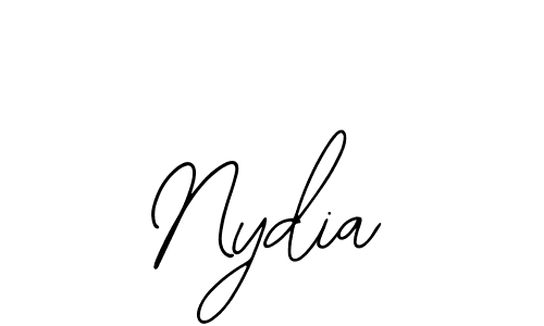 Also You can easily find your signature by using the search form. We will create Nydia name handwritten signature images for you free of cost using Bearetta-2O07w sign style. Nydia signature style 12 images and pictures png