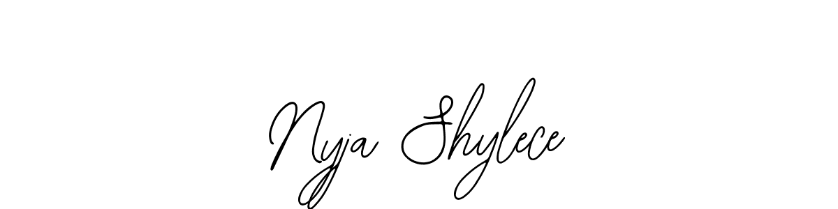 Nyja Shylece stylish signature style. Best Handwritten Sign (Bearetta-2O07w) for my name. Handwritten Signature Collection Ideas for my name Nyja Shylece. Nyja Shylece signature style 12 images and pictures png