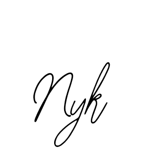 This is the best signature style for the Nyk name. Also you like these signature font (Bearetta-2O07w). Mix name signature. Nyk signature style 12 images and pictures png