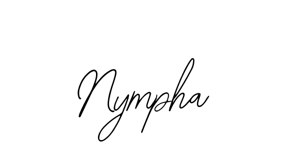 if you are searching for the best signature style for your name Nympha. so please give up your signature search. here we have designed multiple signature styles  using Bearetta-2O07w. Nympha signature style 12 images and pictures png
