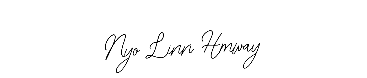 Design your own signature with our free online signature maker. With this signature software, you can create a handwritten (Bearetta-2O07w) signature for name Nyo Linn Hmway. Nyo Linn Hmway signature style 12 images and pictures png