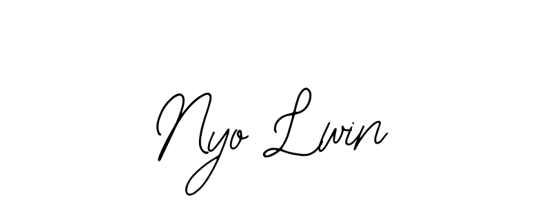 Nyo Lwin stylish signature style. Best Handwritten Sign (Bearetta-2O07w) for my name. Handwritten Signature Collection Ideas for my name Nyo Lwin. Nyo Lwin signature style 12 images and pictures png