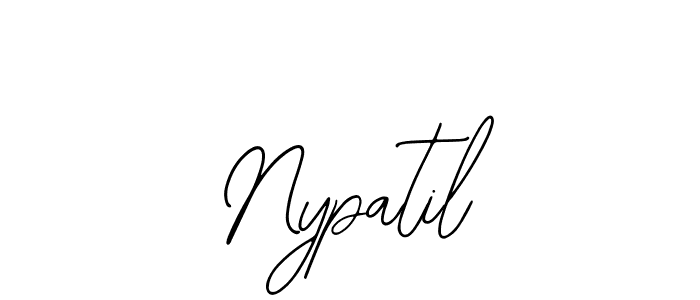 How to Draw Nypatil signature style? Bearetta-2O07w is a latest design signature styles for name Nypatil. Nypatil signature style 12 images and pictures png