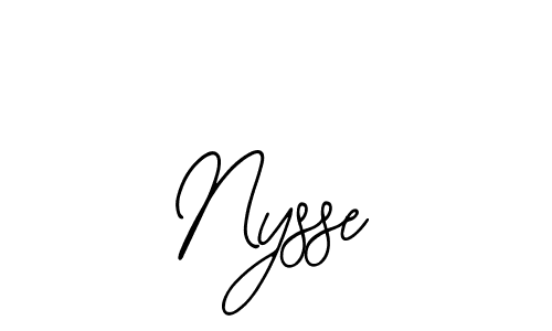 How to make Nysse signature? Bearetta-2O07w is a professional autograph style. Create handwritten signature for Nysse name. Nysse signature style 12 images and pictures png