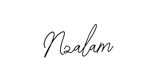 It looks lik you need a new signature style for name Nzalam. Design unique handwritten (Bearetta-2O07w) signature with our free signature maker in just a few clicks. Nzalam signature style 12 images and pictures png