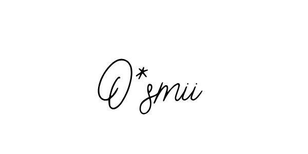 Also we have O*smii name is the best signature style. Create professional handwritten signature collection using Bearetta-2O07w autograph style. O*smii signature style 12 images and pictures png