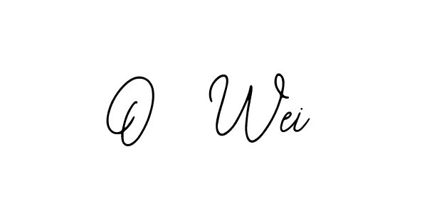 if you are searching for the best signature style for your name O  Wei. so please give up your signature search. here we have designed multiple signature styles  using Bearetta-2O07w. O  Wei signature style 12 images and pictures png