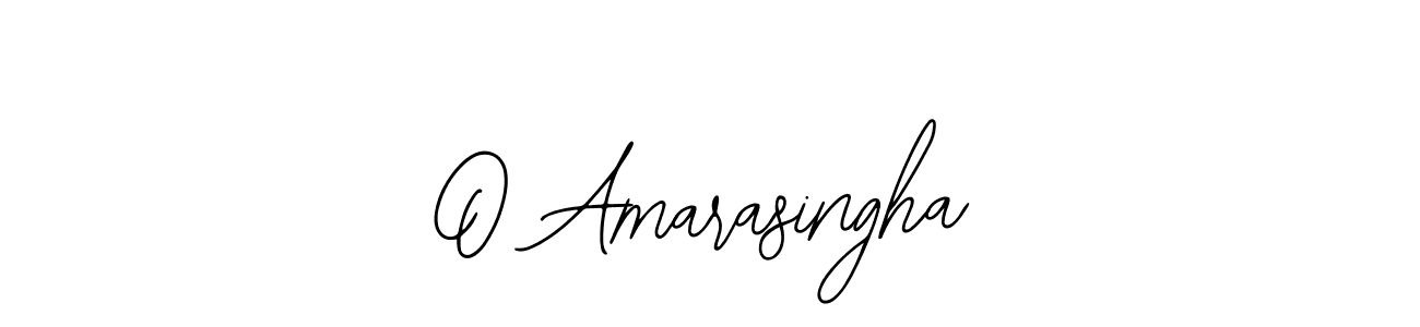 if you are searching for the best signature style for your name O Amarasingha. so please give up your signature search. here we have designed multiple signature styles  using Bearetta-2O07w. O Amarasingha signature style 12 images and pictures png