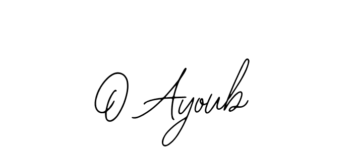 Similarly Bearetta-2O07w is the best handwritten signature design. Signature creator online .You can use it as an online autograph creator for name O Ayoub. O Ayoub signature style 12 images and pictures png