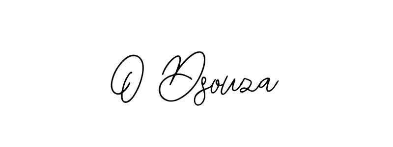 How to make O Dsouza signature? Bearetta-2O07w is a professional autograph style. Create handwritten signature for O Dsouza name. O Dsouza signature style 12 images and pictures png