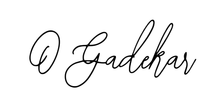 Bearetta-2O07w is a professional signature style that is perfect for those who want to add a touch of class to their signature. Get O Gadekar name fancy signature for free. O Gadekar signature style 12 images and pictures png