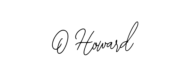 Create a beautiful signature design for name O Howard. With this signature (Bearetta-2O07w) fonts, you can make a handwritten signature for free. O Howard signature style 12 images and pictures png