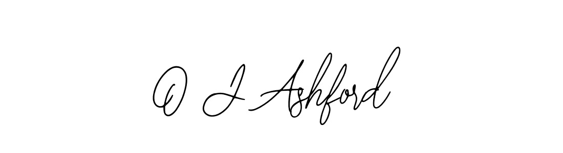The best way (Bearetta-2O07w) to make a short signature is to pick only two or three words in your name. The name O J Ashford include a total of six letters. For converting this name. O J Ashford signature style 12 images and pictures png