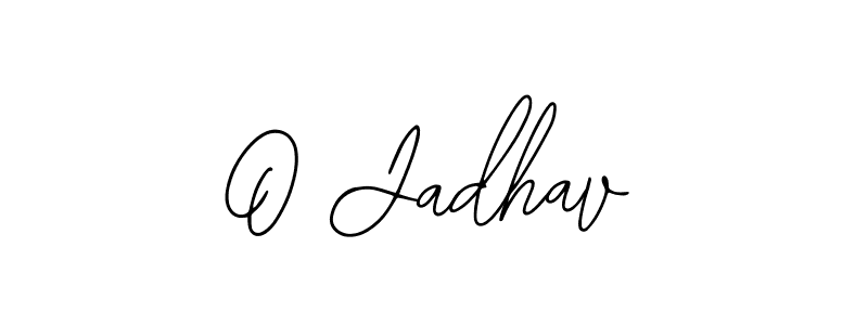 How to make O Jadhav signature? Bearetta-2O07w is a professional autograph style. Create handwritten signature for O Jadhav name. O Jadhav signature style 12 images and pictures png