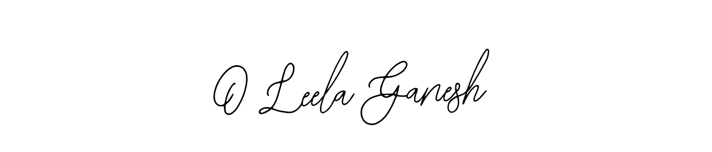 Similarly Bearetta-2O07w is the best handwritten signature design. Signature creator online .You can use it as an online autograph creator for name O Leela Ganesh. O Leela Ganesh signature style 12 images and pictures png