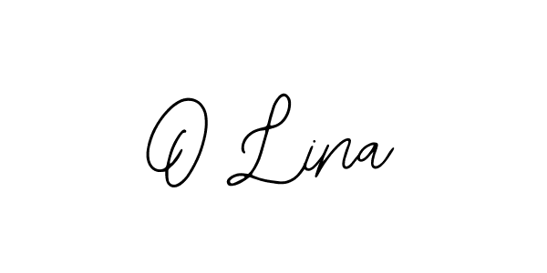 How to make O Lina signature? Bearetta-2O07w is a professional autograph style. Create handwritten signature for O Lina name. O Lina signature style 12 images and pictures png