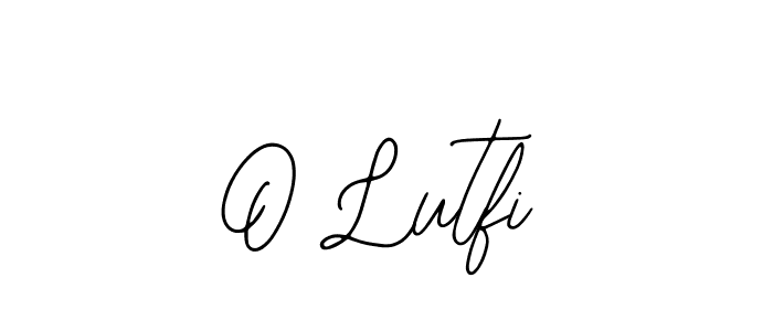 Also we have O Lutfi name is the best signature style. Create professional handwritten signature collection using Bearetta-2O07w autograph style. O Lutfi signature style 12 images and pictures png