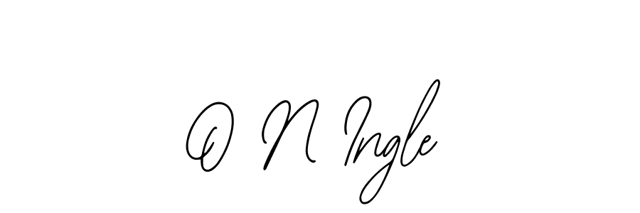 Create a beautiful signature design for name O N Ingle. With this signature (Bearetta-2O07w) fonts, you can make a handwritten signature for free. O N Ingle signature style 12 images and pictures png