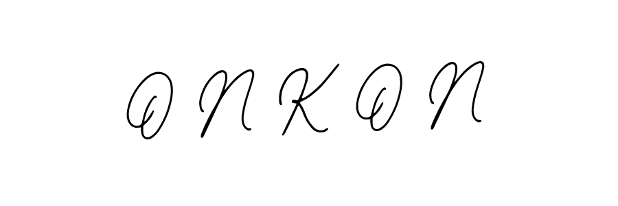 Here are the top 10 professional signature styles for the name O N K O N. These are the best autograph styles you can use for your name. O N K O N signature style 12 images and pictures png