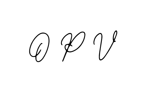 Make a beautiful signature design for name O P V. With this signature (Bearetta-2O07w) style, you can create a handwritten signature for free. O P V signature style 12 images and pictures png