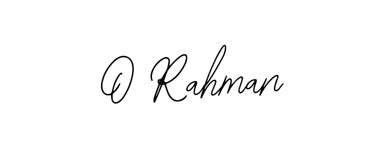 Create a beautiful signature design for name O Rahman. With this signature (Bearetta-2O07w) fonts, you can make a handwritten signature for free. O Rahman signature style 12 images and pictures png