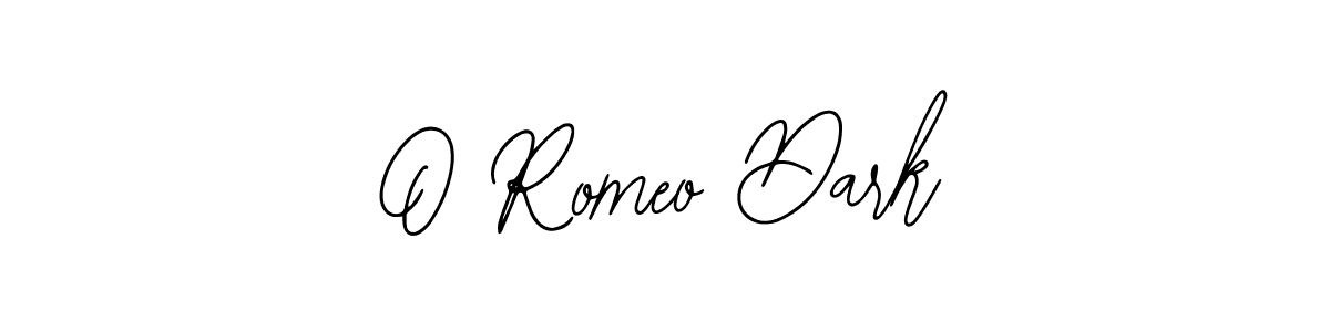 The best way (Bearetta-2O07w) to make a short signature is to pick only two or three words in your name. The name O Romeo Dark include a total of six letters. For converting this name. O Romeo Dark signature style 12 images and pictures png