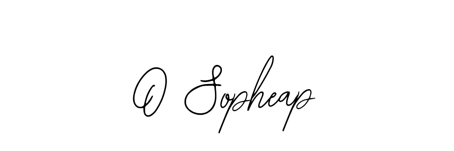 You should practise on your own different ways (Bearetta-2O07w) to write your name (O Sopheap) in signature. don't let someone else do it for you. O Sopheap signature style 12 images and pictures png