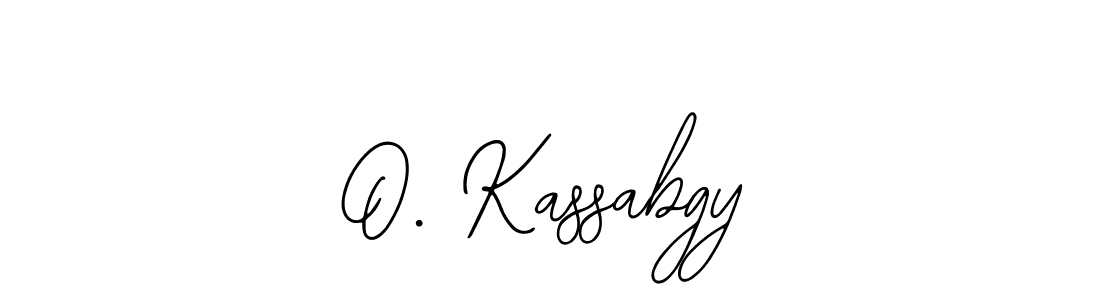 Best and Professional Signature Style for O. Kassabgy. Bearetta-2O07w Best Signature Style Collection. O. Kassabgy signature style 12 images and pictures png