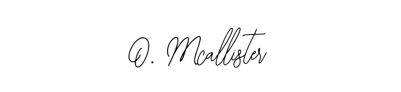 The best way (Bearetta-2O07w) to make a short signature is to pick only two or three words in your name. The name O. Mcallister include a total of six letters. For converting this name. O. Mcallister signature style 12 images and pictures png