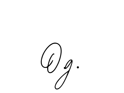 Also we have O.g. name is the best signature style. Create professional handwritten signature collection using Bearetta-2O07w autograph style. O.g. signature style 12 images and pictures png
